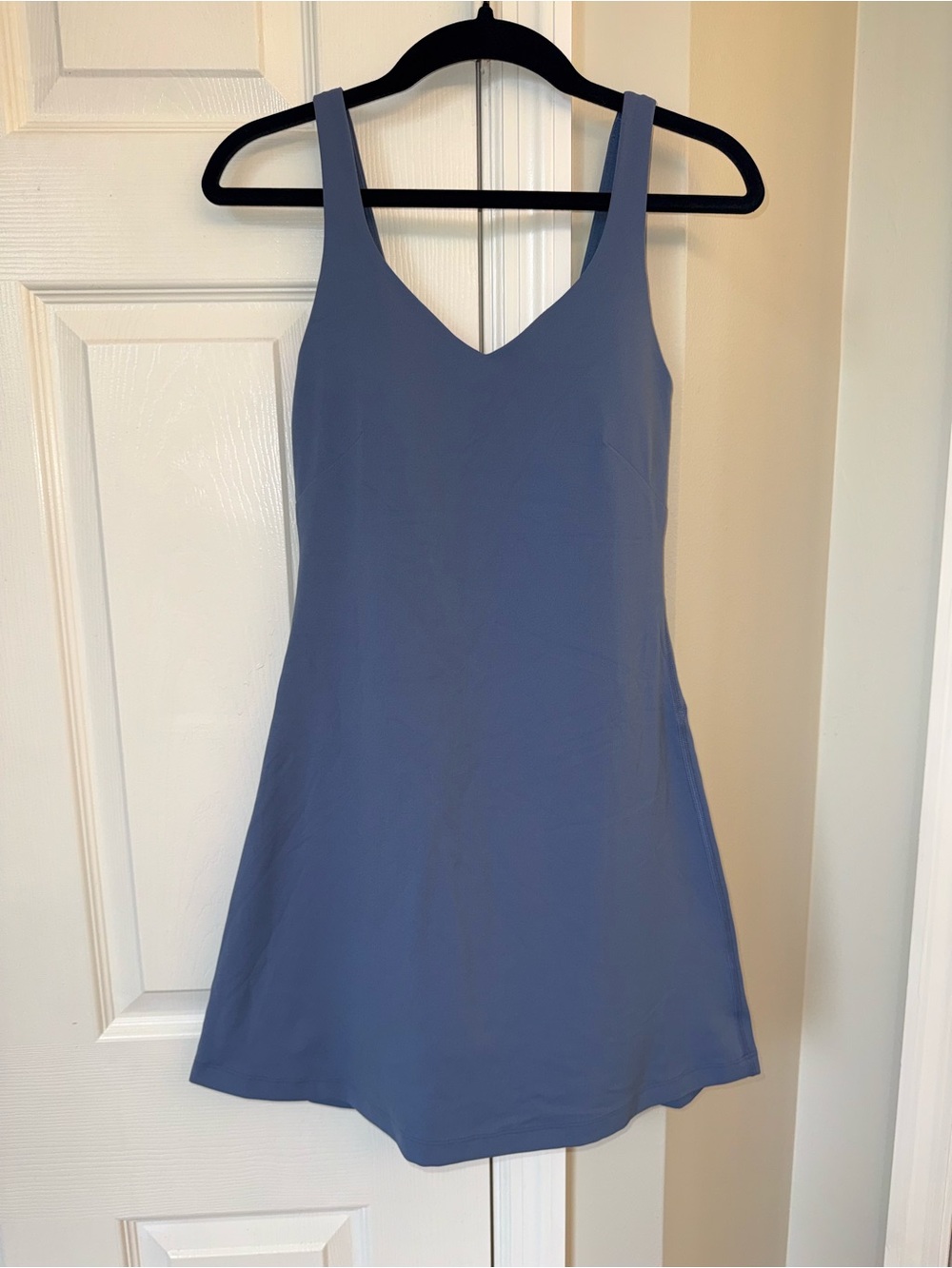 Lululemon Align Dress - Slate Blue / Steel Blue (Built-in Shorts & Shelf Bra)